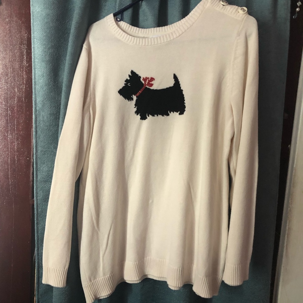 Cute Scottie Dog Sweater!